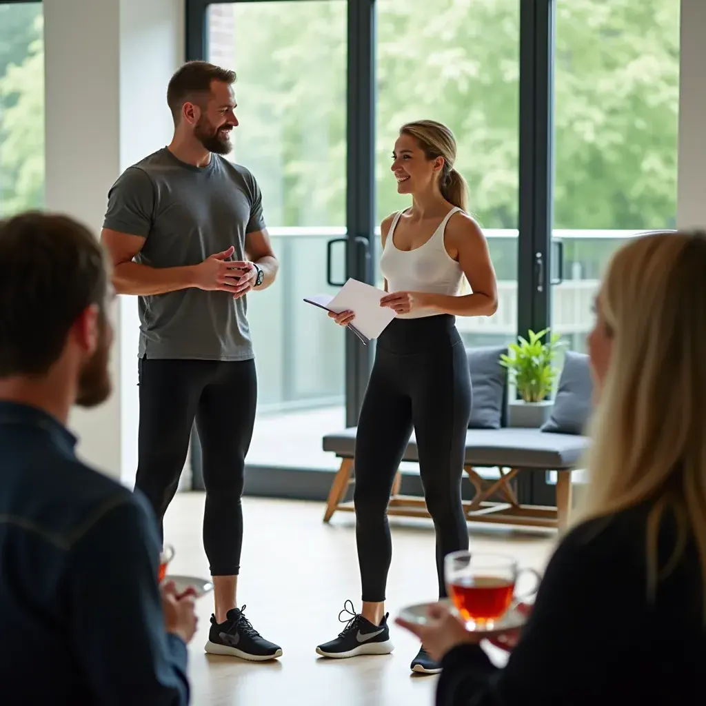 Homme souriant dégustant une tasse de thé pour l'énergie et l'endurance.